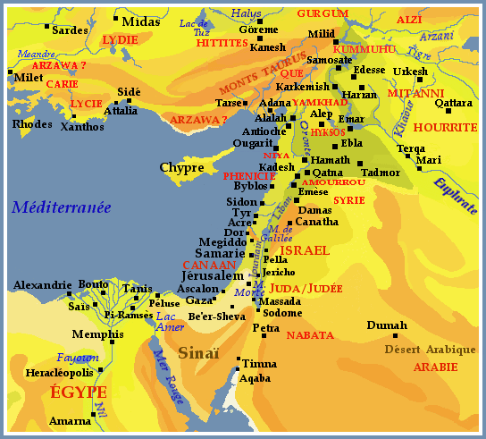 3 - La Bonne Nouvelle du Christ annoncée à tous les Peuples. - Page 15 Carte_palestine