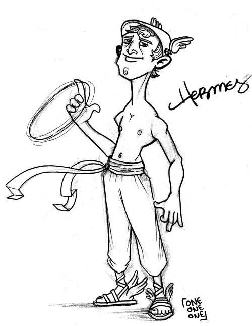 En attendant Kurae, pour s'échauffer ! Hermes