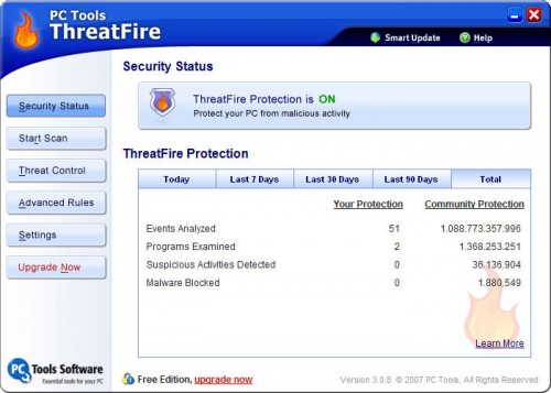 potente firewall para Windows Threatfire-13-e1334593456655