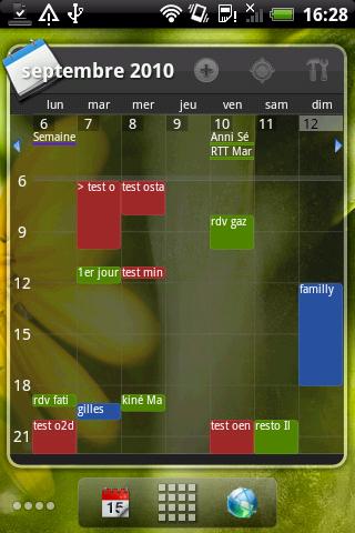 ure Grid Calendar Widget v1.8.0 Up3rn