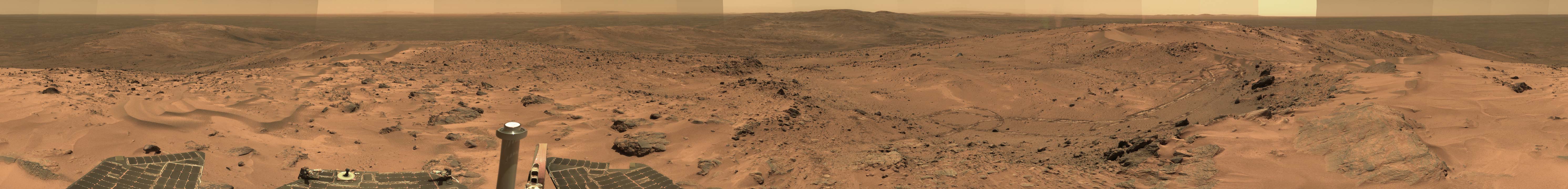 Un petit tour sur la planère Mars 131208