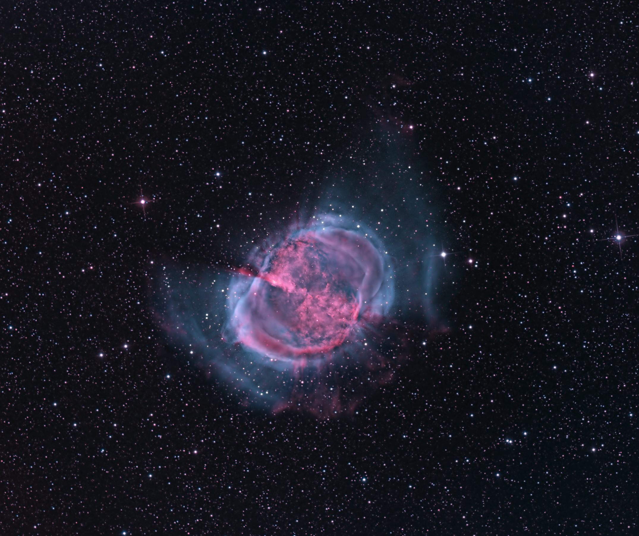 M27, la nebulosa Dumbbell M27_snyder_2150
