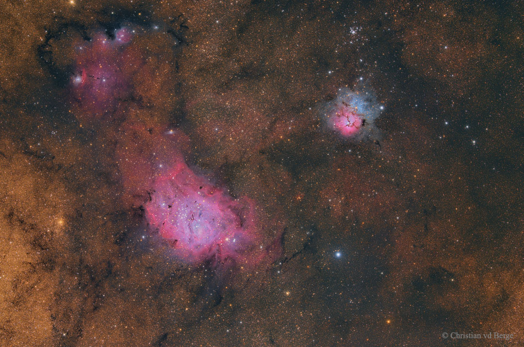 008 - APOD - KOLOVOZ 2015. LagoonTrifid_vdBerge_1080