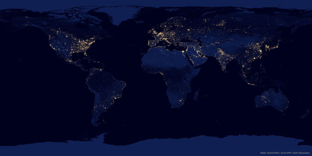 030 - JULI - 2017. EarthAtNight_SuomiNPP_1080