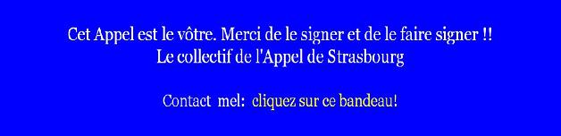 Appel de Strasbourg (pour une reforme concertée de l'univ Bandeau_mail