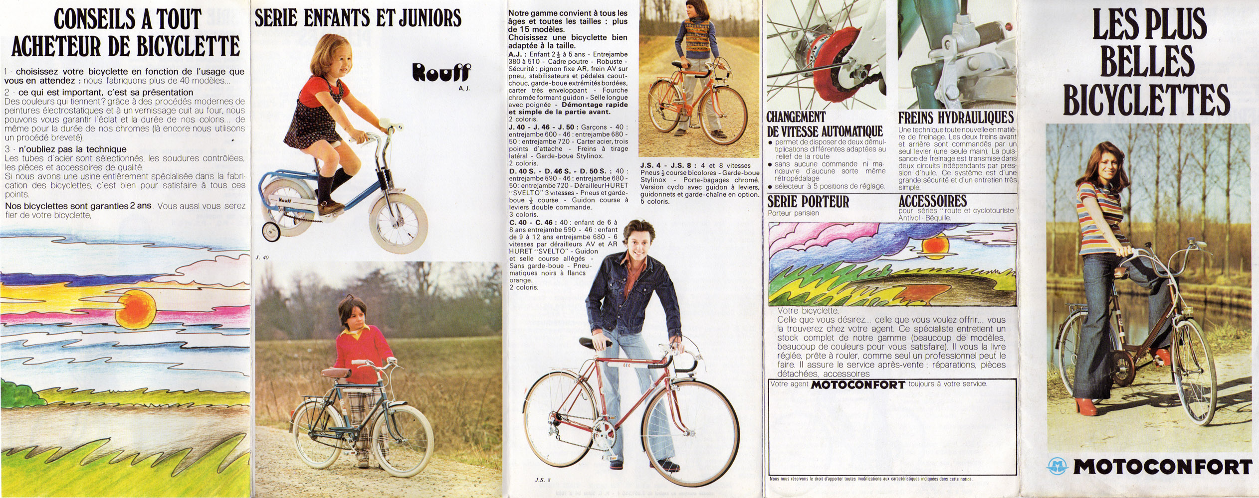 catalogue MOTOBECANE  octobre  1973 Motoconfort1973_01