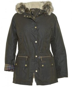 السيدات جاكيتات بربور 2014-Womens-Barbour-Kelsall-Waxed-Jacket-Olive