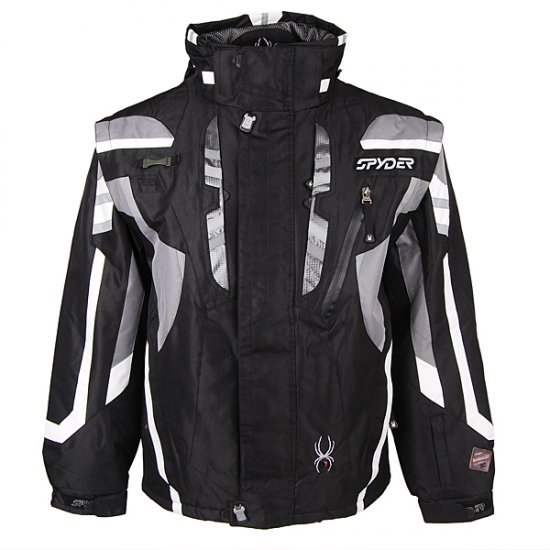     المتسكعون Spyder-Ski-Insulated-Jackets-Black