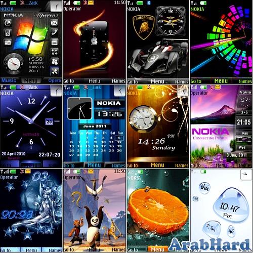 تحميل ثيمات لموبايل نوكيا 2012 جديدة Themes for Nokia S40  Arabhard13180378615