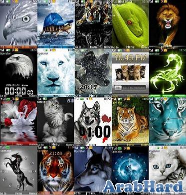 تحميل ثيمات لجوال نوكيا 2012 ثيمات حيوانات Animals بصيغة NTH Arabhard13180383892