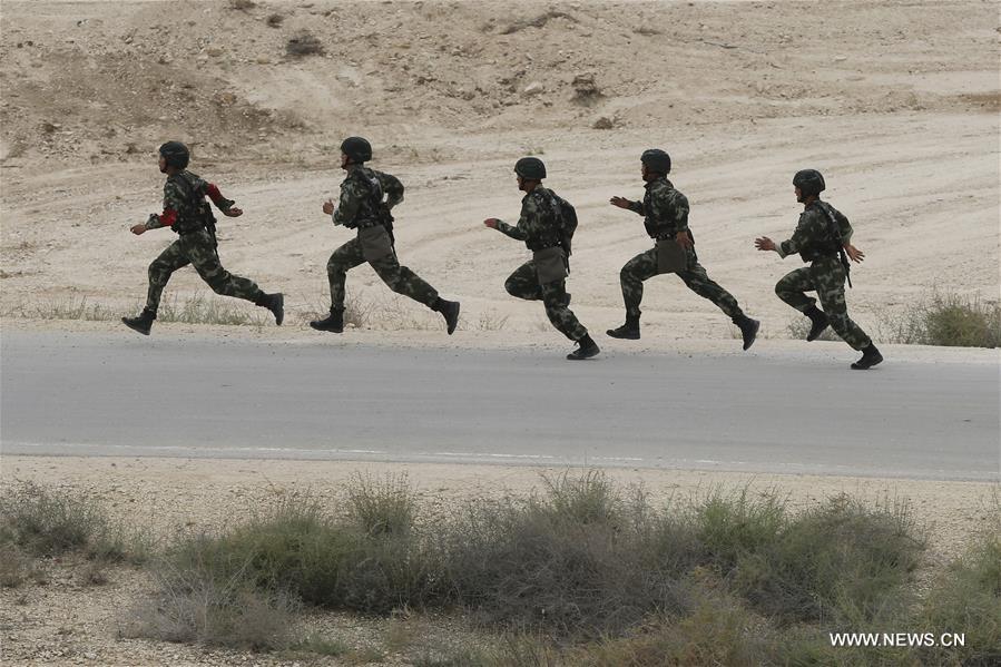 انطلاق مسابقة المحارب العسكرية في الأردن FOREIGN201605041603000175287624843