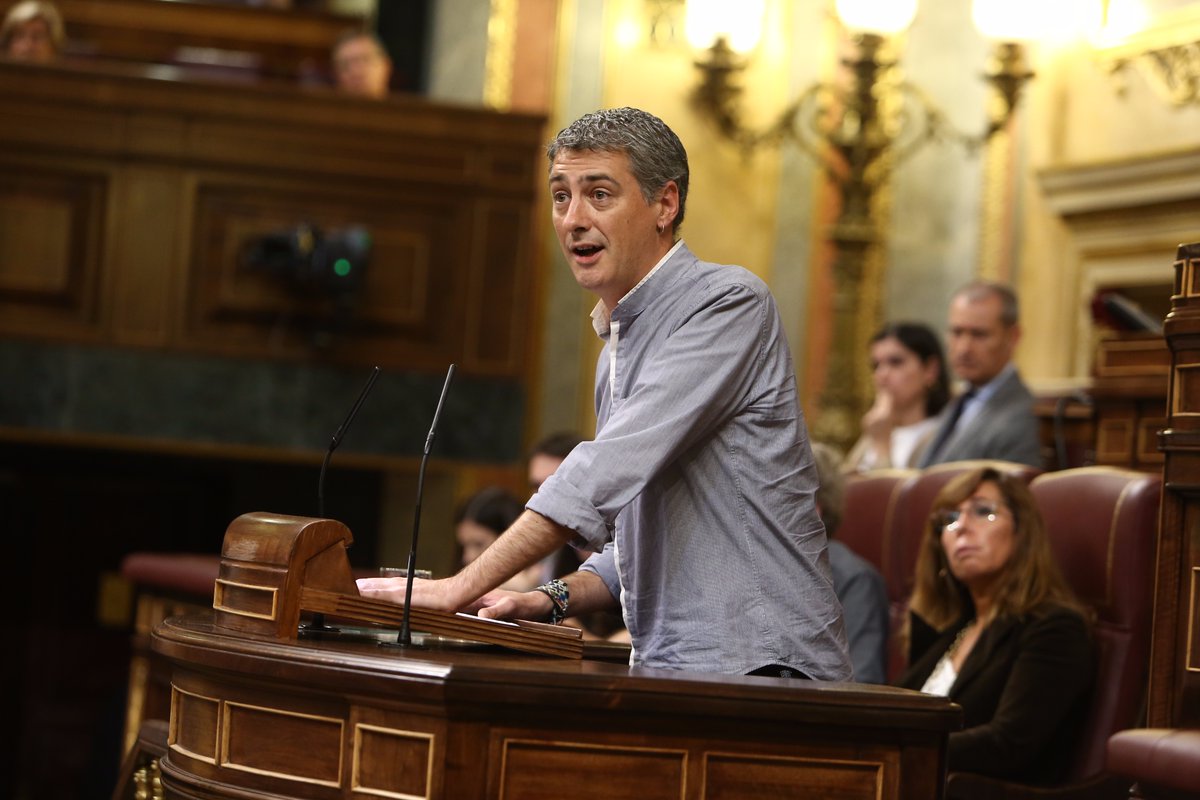 Pleno de Investidura de D. Marco Janer Guzmán Matute-EHBildu-Investidura-Rajoy-29102016-Foto-Congreso