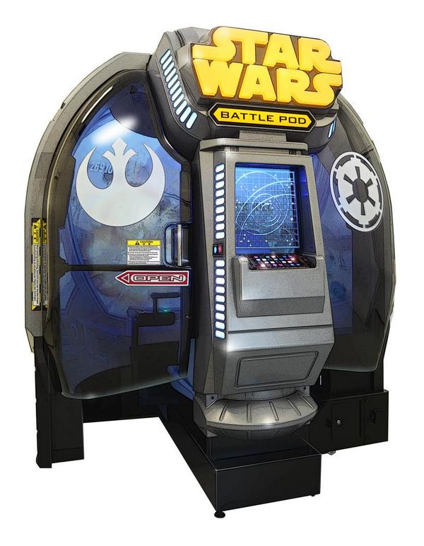 Borne d'arcade sur Starwars  2014 Starwarsbattlepod