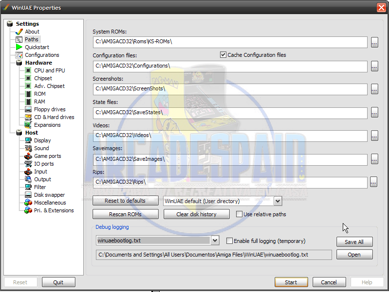 Configurar Amiga CD32 (usando Daemons Tool) en MALA CD32dt-07