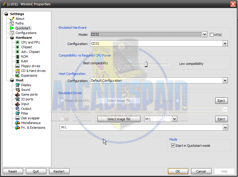 Configurar Amiga CD32 (usando Daemons Tool) en MALA CD32dt-10