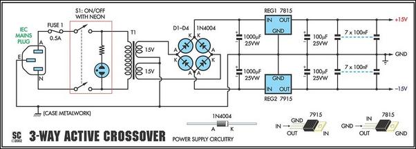 3 Way Active Crossover (From Siliconchip) 30278_8lo