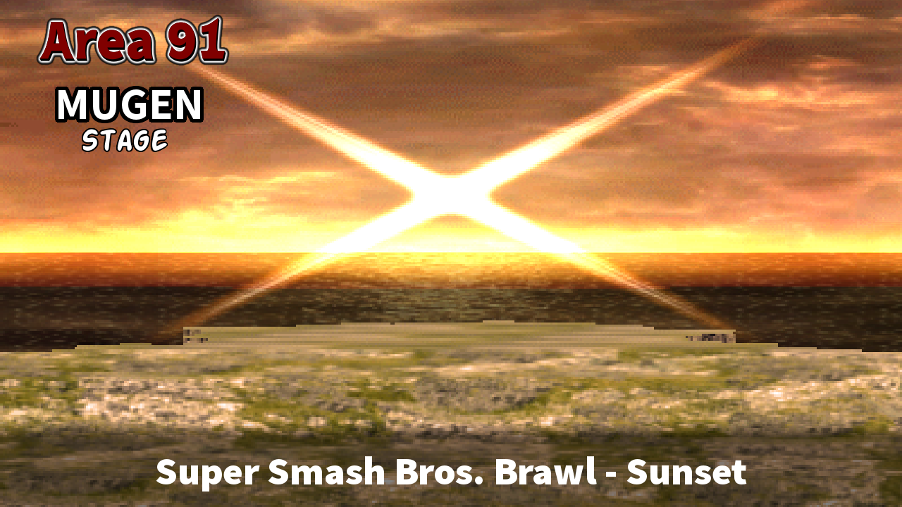 Mushroom Kingdom, Airship, Butter Building and SSBB Sunset updated Youtube-ssbbsunset