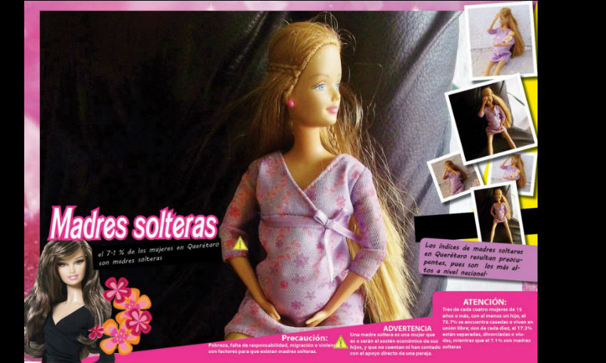 Barbie alcohólica, prostituta, víctima… así expuso un mexicano, en 2012, la realidad actual Barbie3