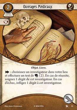 Carte classeur n°3 :  ouvrages médicaux AH-01035