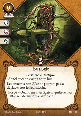 Carte classeur n°2 : Barricade AH-01038