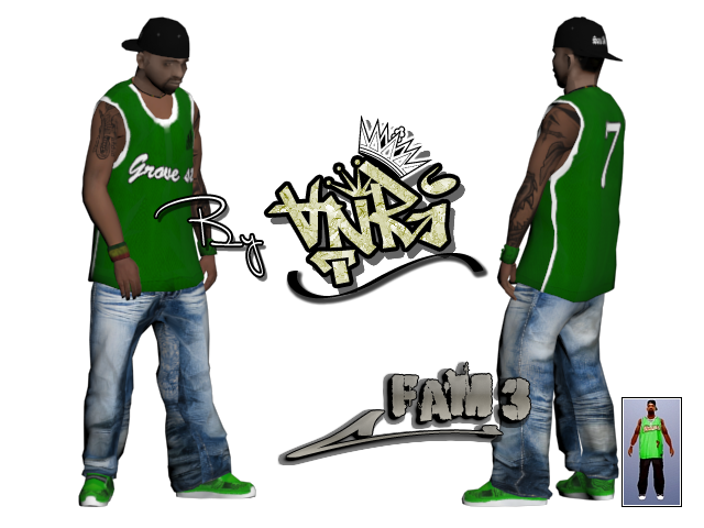 [Skins Pack] Grove Fam3