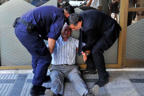 Suicide Over European Banking Crisis Greece-Pensioner-2