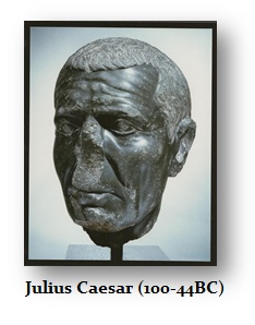 Julius Caesar & The Black Basalt Bust Commissioned by Cleopatra Caesar-5