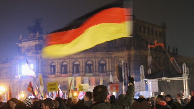Immigrant/Refugee Protests Building in Germany Immigrant-Protests