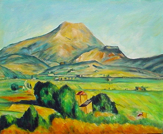 Paysages montagneux Cezanne_victoire