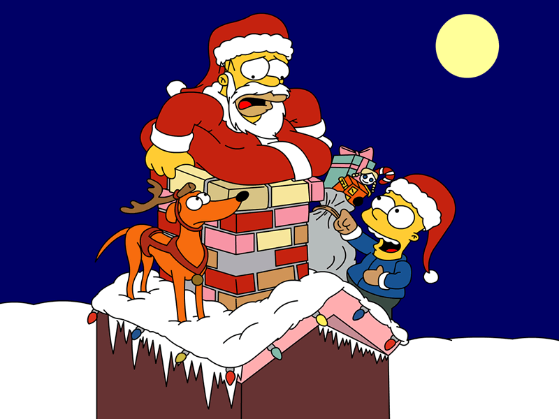 Sretan Bozic... - Page 6 Christmas-simpsons