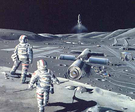 مشروع أنشاء قاعدة في القمر Nasa_lunar_base