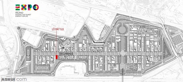 Phương án nhà triển lãm Việt Nam tại Expo 2015 Milano của H&P Architects Canhdongmouoc01