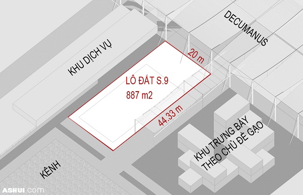 Phương án nhà triển lãm Việt Nam tại Expo 2015 Milano của H&P Architects Canhdongmouoc02