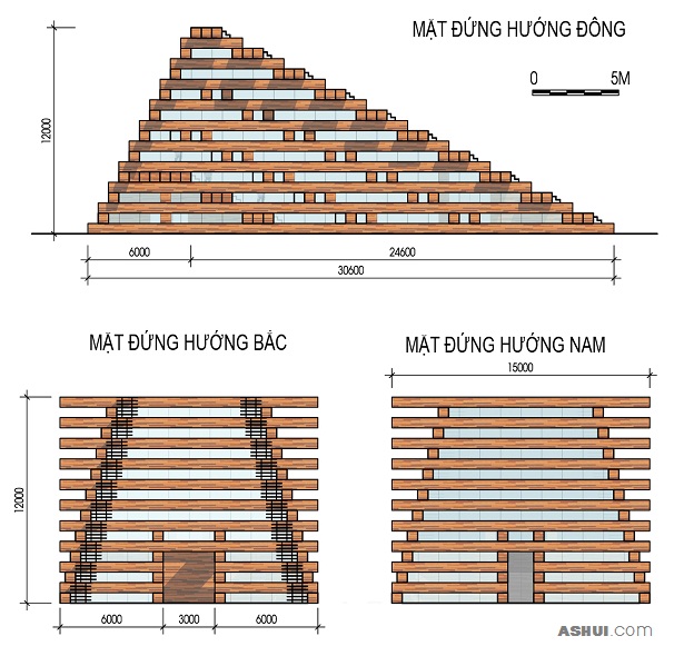 Phương án nhà triển lãm Việt Nam tại Expo 2015 Milano của H&P Architects Canhdongmouoc11