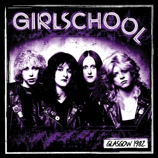 Mulheres que mudaram a música Girlschoolglasgowcd