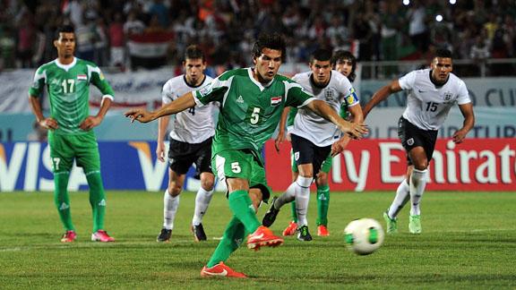 تعادل منتخبا شبابا العراق وانكترا  Int_130623_HL_U20_England_v_Iraq