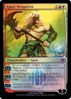 Gracia del ángel i planeswalker Ajani%20vengativo