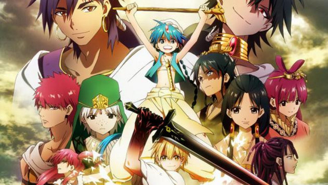 Magi: The Labyrinth of Magic [BD 720] Magiposterhd