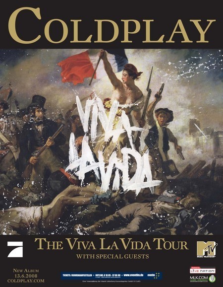 Coldplay - Viva La Vida - The Ultimate Edition (2009) Coldplay_Poster_07w