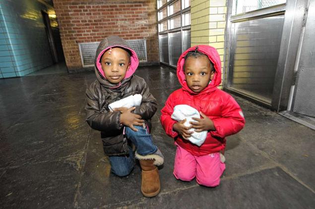 DOMINAE and DIANI ADAMS - 3 and 5 yo - /Accused: Dalisha Adams Brooklyn NY Image