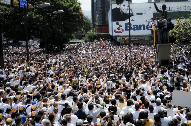 "Revolucion" au Venezuela ? Venezuela-protest