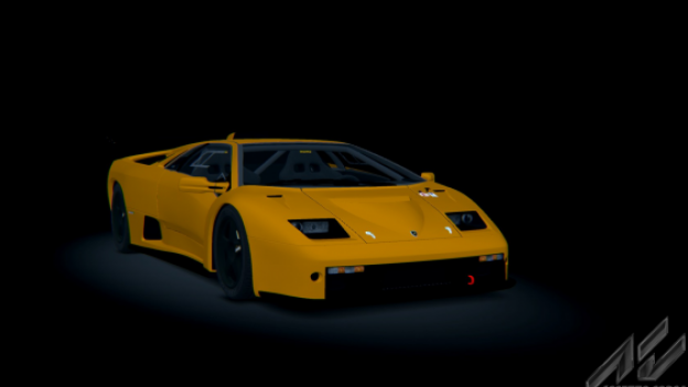 Lamborghini Diablo GTR  Orange