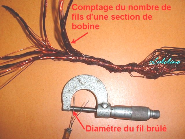 Réparation d'un moteur triphasé 1/2 R1_mesure_fil