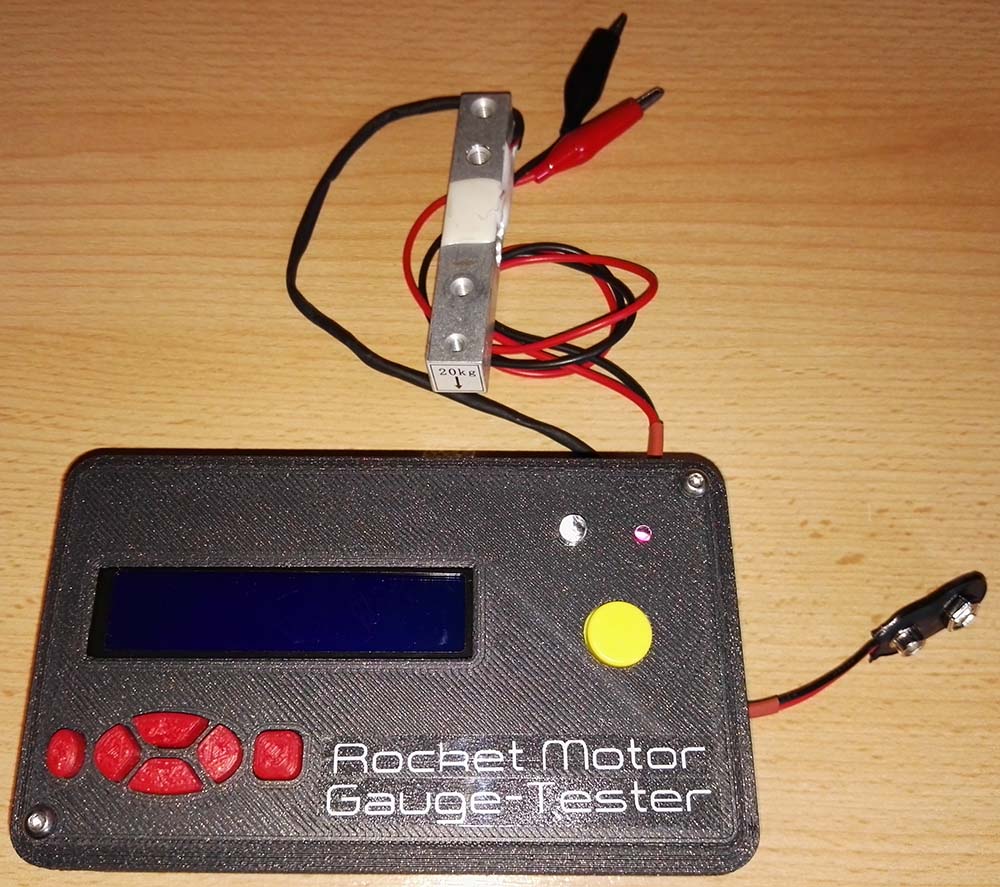 Banc de test - Boitier de mesure - 1er test d'un Moteur ESTES D12-0 Rocket-motor-gauge-tester