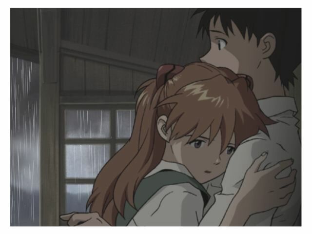 Abrazos anime ^o^ Asuka-shinji