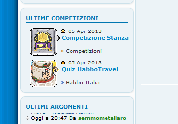 New Widget - Ultime Competizioni? 32532851019677235413