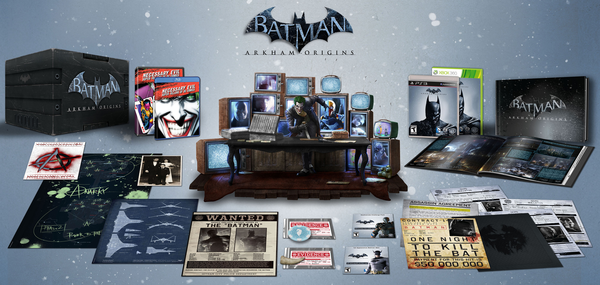 Revelado el contenido de la edición de colección de Batman Arkham Origins para Norteamérica Batman_Collectors_Edition