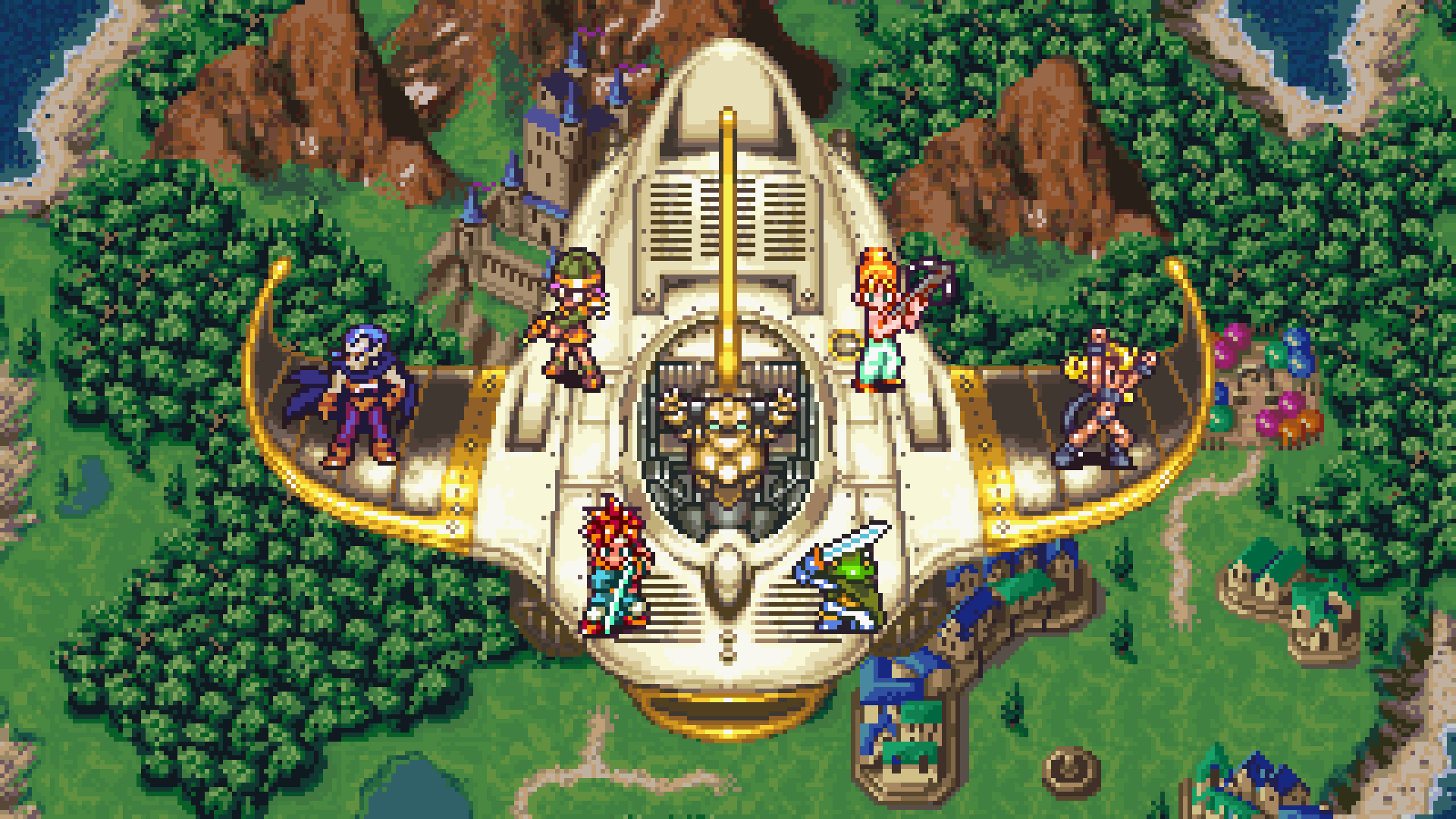 ¿Cuál fue el RPG que robó tu corazón? Chrono-Trigger-sprites