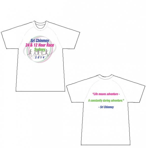 SRI CHINMOY 24 H , BLACKTOWN, NSW, 14-15 juin 2014 24%20hr%20race%20t-shirt