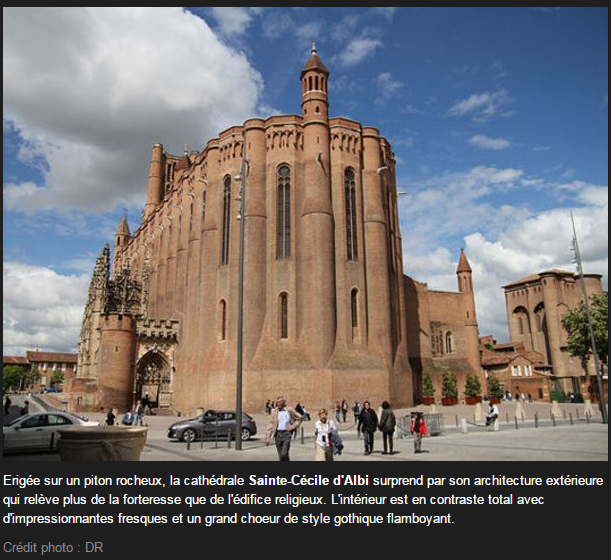 "L'abbaye Saint-Victor de Marseille."+"L'église Saint-Pierre-aux-Nonnains -(METZ)." et autres à visiter      Cathedrale-albi